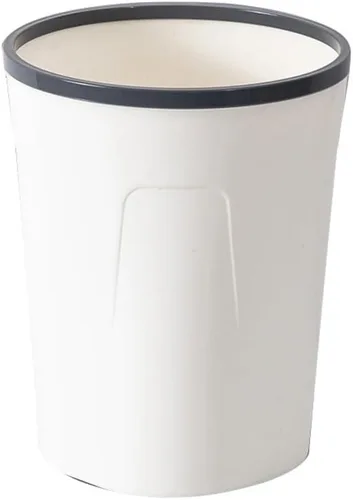 Trash Can 10l Crevice Garbage Can Home Living Room Bedroom Cute Kitchen Bathroom Size Toilet Paper Basket Pulling Garbage Can/Blu/30.5 *