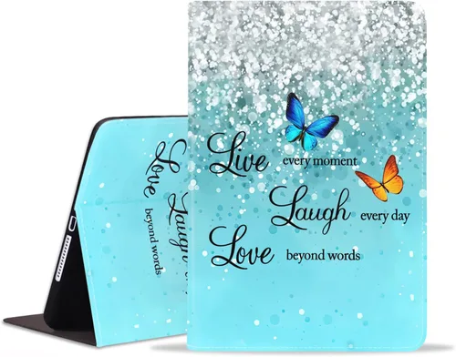 Vista 26 de Funda para Samsung Galaxy Tab A8 de 10.5 pulgadas 2022 (Modelo: SM-X200/X205/X207) - Funda delgada de piel sintética con función de apagado