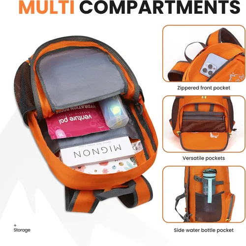 Vista 2 de Venture Pal 35L Mochila ultra ligera, plegable, para viajes, camping, senderismo, deportes al aire libre