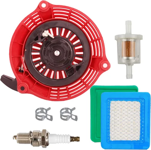 HIFROM Kit de filtro de aire de arranque de retroceso compatible con Honda GCV135 GCV160 GC135 GC160 EN2000 HRB216 HRC216 HRR216 HRS216 HRT216