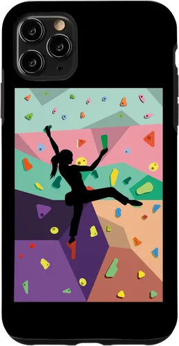 Vista 13 de Cute Colorful Rock Climbing Bouldering Wall Climber Case for iPhone 16