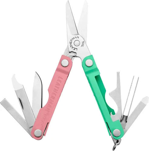 Vista 11 de LEATHERMAN, Micra, Multiherramienta de llavero con herramientas de aseo, Mini navaja de bolsillo para uso diario (EDC), Pasatiempos y actividades al
