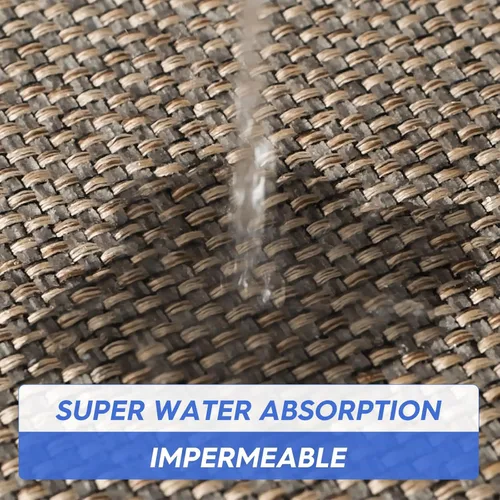 Vista 8 de Artoid Mode Tapetes de cocina antideslizantes y lavables, parte trasera de goma, tapetes absorbentes para puerta de cocina, tapetes para el piso