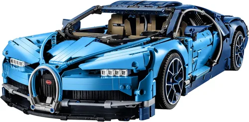 LEGO 42083 Technic Bugatti Chiron - Kit de construcción de auto de carrera y juguete de ingeniería, automóvil deportivo coleccionable para adultos