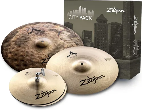 Vista 45 de Zildjian LV468 L80 Juego de platillos de bajo volumen con bolsa para platillo, baquetas y paño de pulido Austin Bazaar