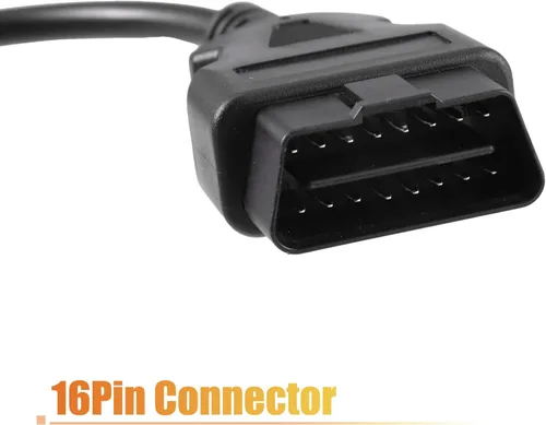 Vista 4 de X AUTOHAUX Cable de derivación de puerta de enlace de seguridad, adaptador de herramienta de diagnóstico, cable conector para Dodge para RAM 1500