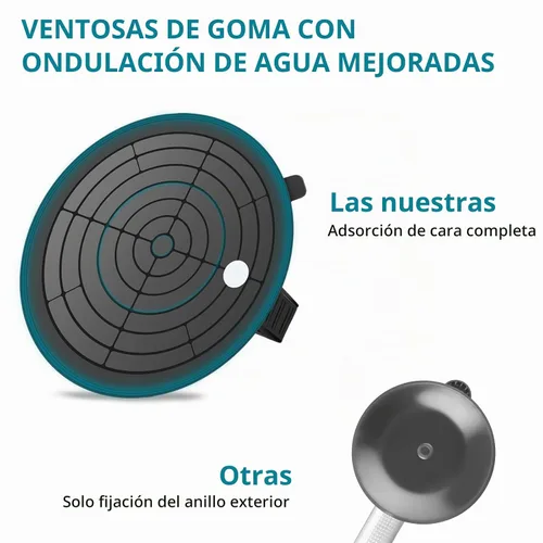 Vista 3 de 8" ventosas de cristal, herramienta resistente de la ventosa de la teja