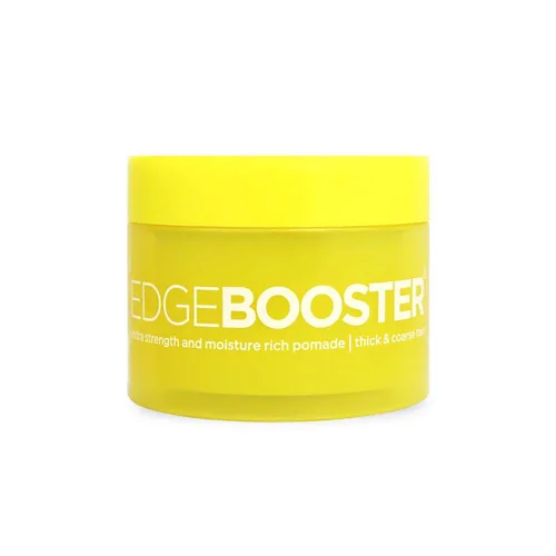 Style Factor Edge Booster Strong Hold Pomada a base de agua - Super Shine & Moisture 3.38 onzas (cuarzo amarillo)