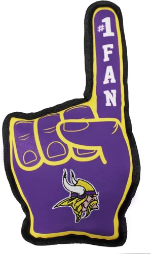 Vista 2 de Pets First NFL NFL #1 - Juguete unisex para perros fanáticos Minnesota Vikings