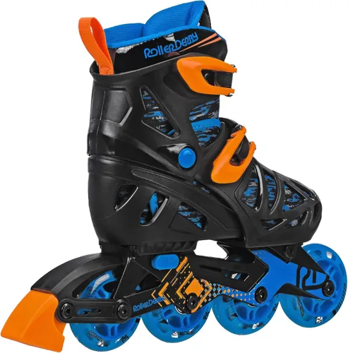 Vista 2 de Roller Derby Tracer Patines en línea ajustables para niños, niñas, principiantes