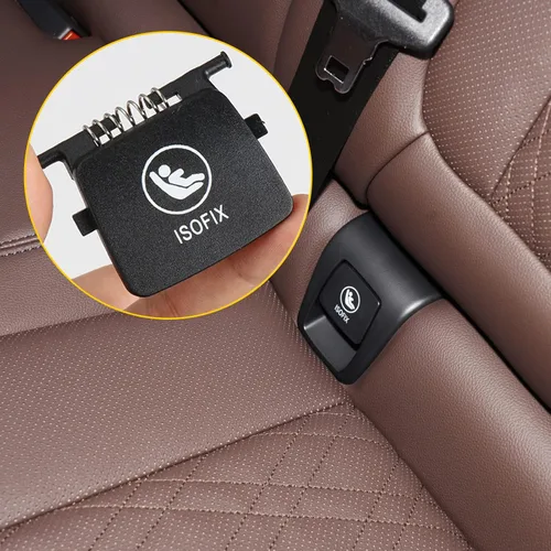 Vista 2 de Jaronx Compatible con BMW Funda de Anclaje para Asiento Infantil X3 G01/X4 G02, Funda Trasera Anclaje Asiento Infantil ISOFIX para BMW X3 G01/X3 M