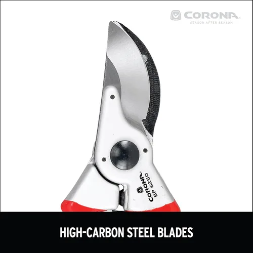 Vista 5 de Corona Podadora de derivación de herramientas - Tijeras de jardín de poda manual de acero forjado de 1 ″ con asas de aluminio ligeras