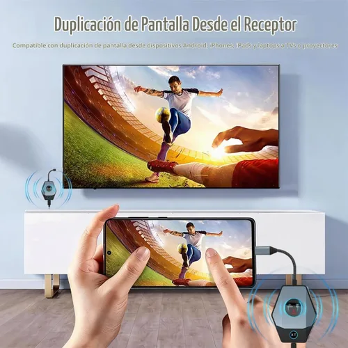 Vista 7 de Kit de transmisor inalámbrico USB C y receptor HDMI, extensor inalámbrico USB-C a HDMI, portátil 4K 1080P Full HD 2.4/5G 328 pies para transmisión