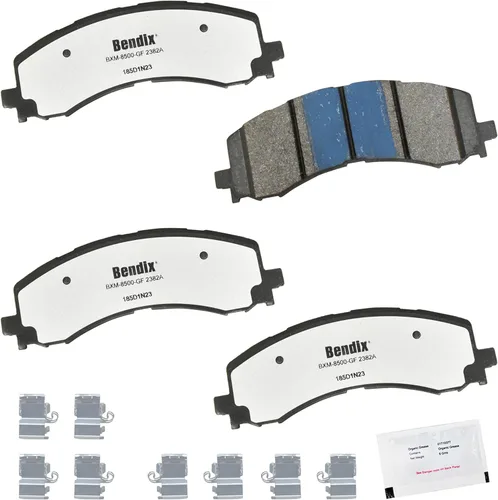 Vista 212 de Pastillas de freno Bendix Fleet Metlok MKD52FM para Apollo, Centurion, Century, Chasis Comercial, Electra, Estate Wagon, GS, 50, 400, 455, LeSabre