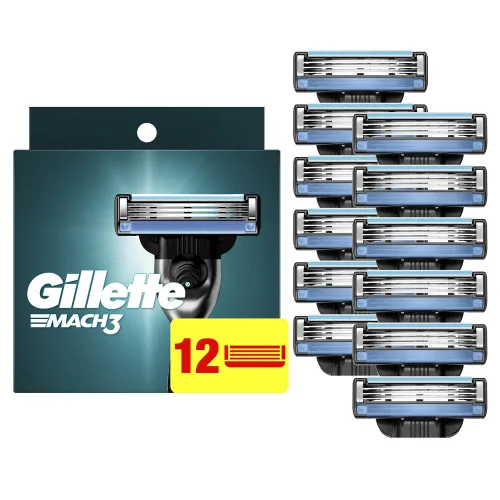 Vista 11 de Gillette Mach3 - Recambios de hoja de afeitar para hombre, 8 recambios de hoja de afeitar
