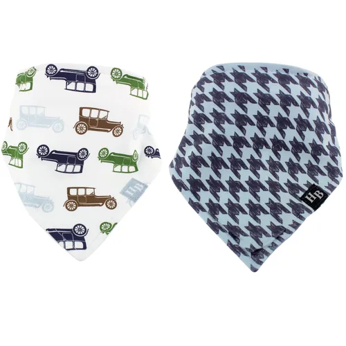 Vista 16 de Hudson Baby Baberos unisex de algodón para bebé, avión, talla única (paquete de 2)