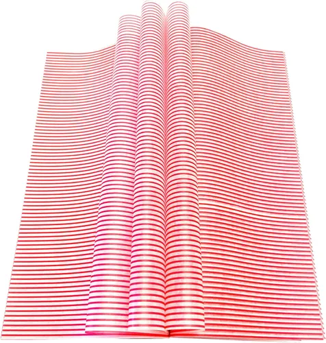 Vista 17 de 150 piezas de hojas de papel encerado de Navidad para envoltorios de sándwich, papel de delicatessen, envoltorios para caramelos y galletas