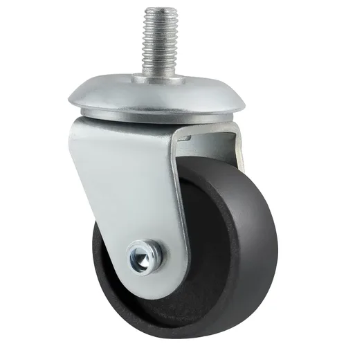 Vista 2 de Skelang Rueda giratoria de gato de carreras con vástago de 0.472 in para gato de piso de 3 toneladas