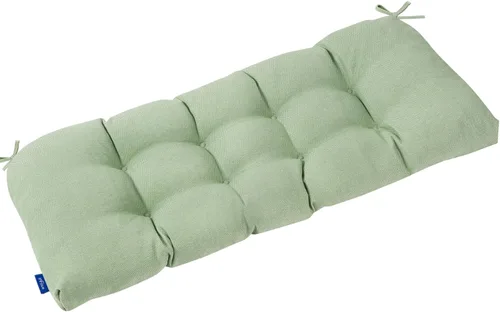 Vista 81 de Cojines de mimbre copetudos de 3 piezas para muebles de patio, cojines de mimbre para sillas de exterior con lazos, cojines de mimbre repelentes al