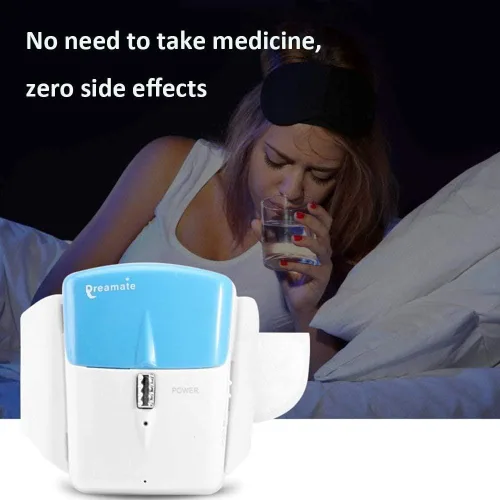 Vista 3 de Sleep Connection - Tapón de ronquido, pulsera antironquidos, dispositivos de pulsera antirronquidos infrarrojos, conexión para dormir, solución