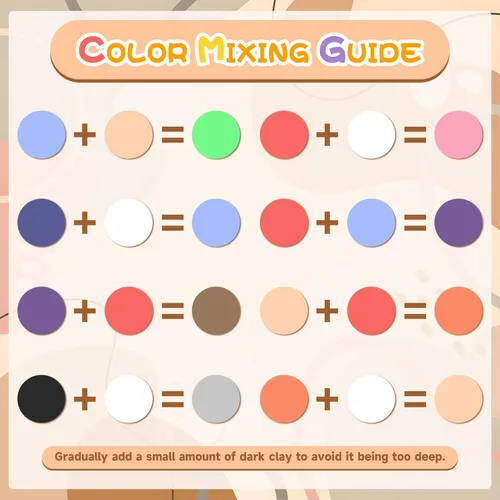 Vista 5 de Arcilla de espuma de secado al aire marrón claro de 3.53 oz, arcilla modelo mágico de bricolaje para niños, arcillas suaves coloridas