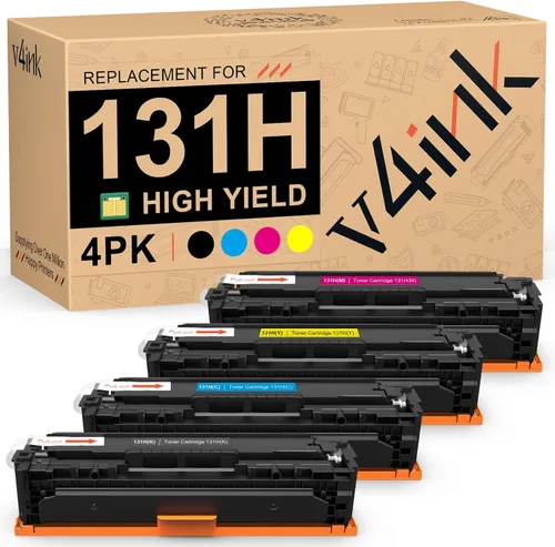 Vista 8 de v4ink 201X Remanufactured Toner Cartridge Replacement for HP 201X CF400X 201A CF400A High Yield Black Toner for use in HP Color Pro M252dw M252n MFP