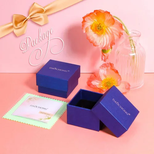 Vista 7 de DAOCHONG Aretes de aro de plata de ley S925 para mujeres, adolescentes y niñas, regalo de joyería de cumpleaños