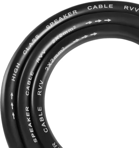 Vista 4 de 2 cables de altavoz profesional de 3 pies a 1/4, par de 3 pies de calibre 12 Speakon a amplificador de audio macho de 1/4 pulgadas, cable resistente