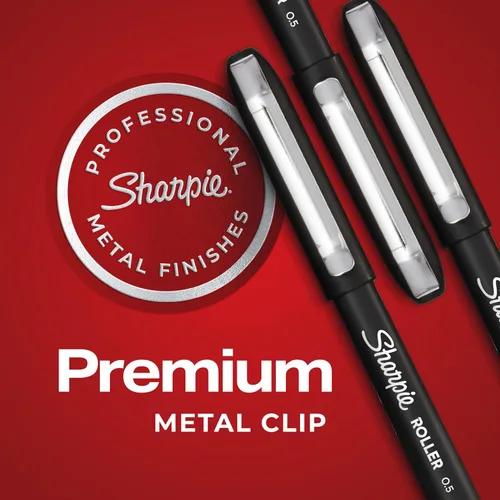 Vista 4 de Sharpie Bolígrafo de punta de aguja (0.020 in) Bolígrafo de precisión tinta azul, 12