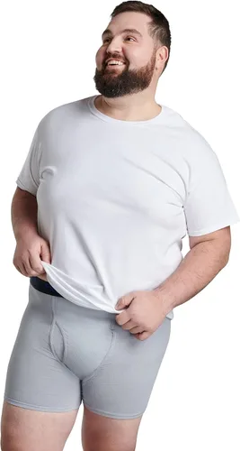 Vista 2 de Fruit of the Loom - Bóxer transpirable para hombre hombre de tamaño normal y hombre grande