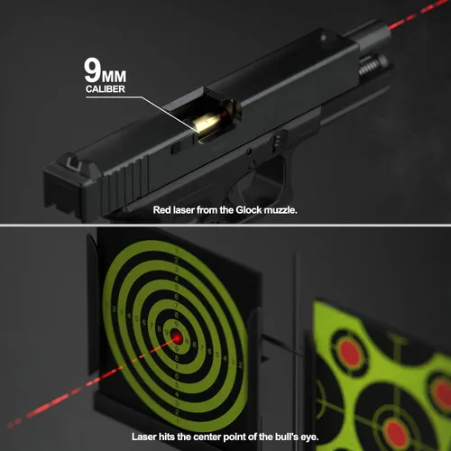 Vista 3 de Feyachi Bore Sight 0.354 in Red Dot Laser Zeroing Bore Sighter Pistol Laser Boresighter con 3