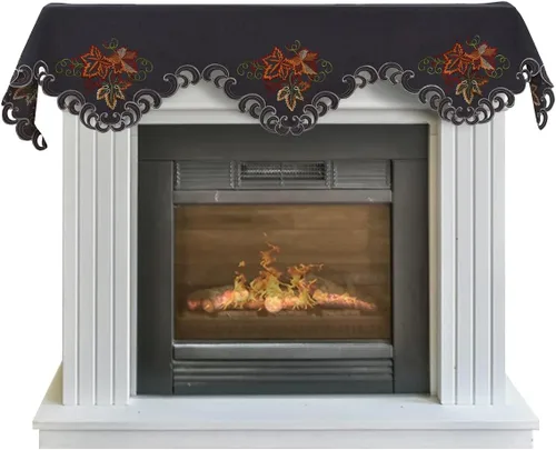 Decozen Mantel Scarf for Fireplace, Fireplace Mantel Decor, Valentines Day Gifts, Gift for Her