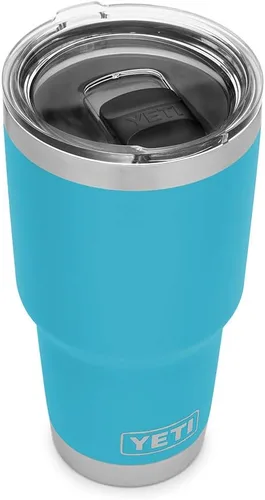 Vista 12 de YETI Rambler - Vaso aislado al vacío de acero inoxidable de 30 onzas con tapa MagSlider