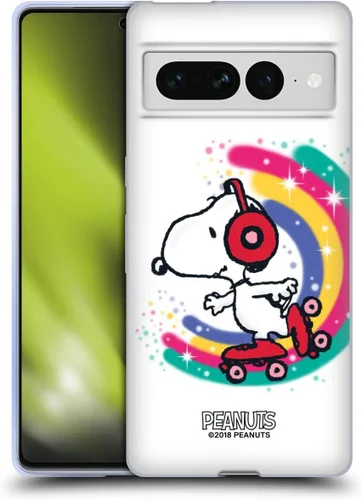 Vista 205 de Head Case Designs Officially Licensed Peanuts Beach Surf Snoopy Boardwalk Airbrush Gel Case [Military Grade Protection] Compatible with Google Pixel