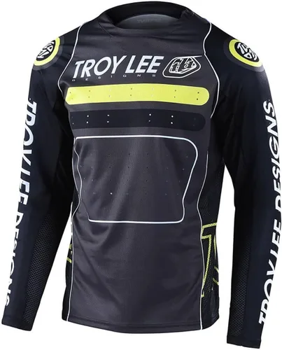 Vista 4 de Troy Lee Designs Ciclismo MTB Bicicleta Mountain Bike Jersey Camisa para Hombres, Sprint Jersey
