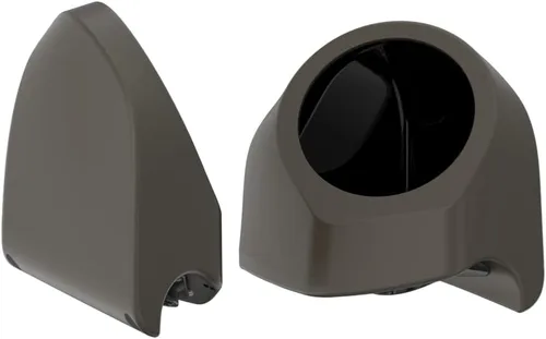 Vista 617 de Advanblack Alpine Green Tour Pack - Paquete de altavoces de 6.5 pulgadas, carcasa de audio trasera, color a juego, ajuste Harley King Tour Pack