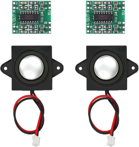 Vista 3 de Mini altavoz de la cavidad de la sola cavidad 4PCS 3W 8Ohm altavoz completo de la máquina de la publicidad de la cavidad con JST-PH2.0.000 in 2 pin