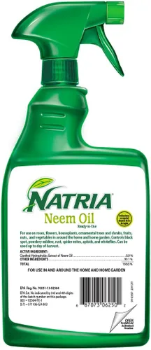 Vista 7 de Natria Spray de Aceite de Neem para Plantas, Control Orgánico de Plagas y Enfermedades, 24 onzas, Listo para Usar