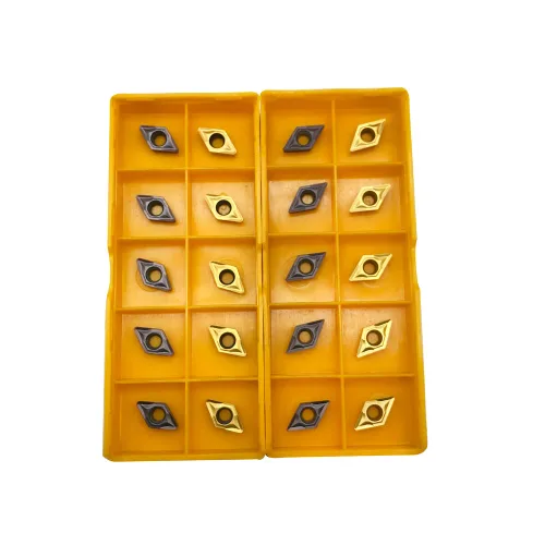 Vista 8 de 20pcs DCMT21.51 DCMT21.52 DCMT070204 DCMT070208 Insertos de carburo Torno Insertos de torneado Herramienta de torneado Recubierto multicapa Insertos