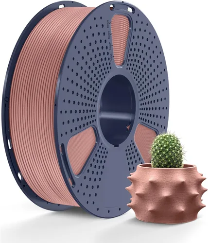 Vista 25 de SUNLU - Filamento de ácido poliláctico de seda, 0.06 pulgadas, para impresora 3D, brillante, enrollado ordenadamente, apto para la mayoría