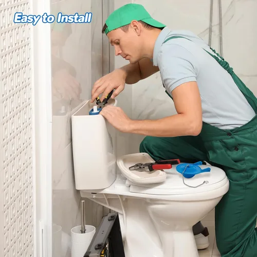Vista 7 de Hibbent 2 piezas de repuesto para aleta de inodoro, compatible con Gerber 99-788 y Lowes AquaSouce Original de 3 pulgadas de repuesto para inodoros