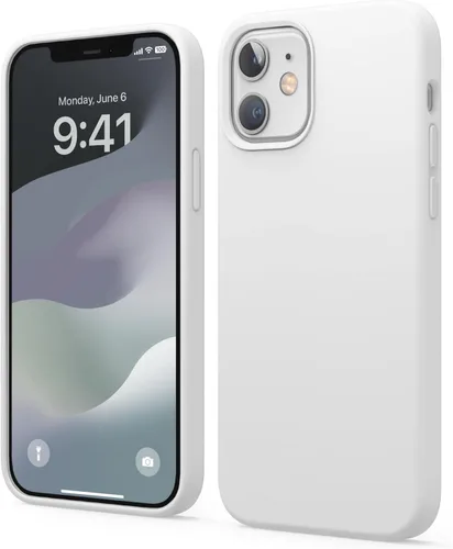 Vista 40 de elago Compatible con Funda para iPhone 12 Mini, Silicona Líquida, Cubierta Protectora de Cuerpo Completo, A Prueba de Golpes, Ajuste Delgado, Forro