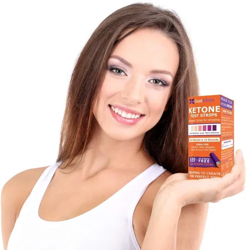 Vista 4 de Tiras de prueba de cetona y pH. Llega a Keto más rápido y más seguro combinando tu dieta cetogénica o HCG baja en carbohidratos con un pH