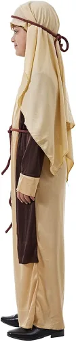 Vista 5 de EraSpooky Disfraz de San José para niños, vestido religioso bíblico para niños