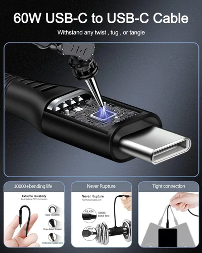 Vista 5 de Cargador rápido tipo C para Samsung Galaxy A17 A16 A15 5G A14 S24 S23 A25 A57 A37 S26 Ultra 5G S25 Note 20 A35 5G Google Pixel 10 9a 8 9 Pro 7, 20 W