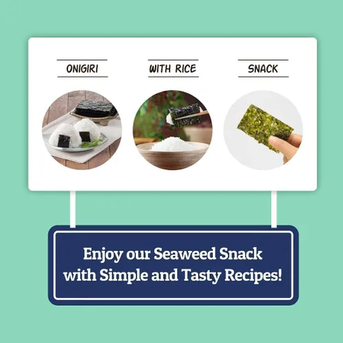 Vista 4 de Aperitivos orgánicos de algas marinas DAECHUN(Choi's1), paquete de 20, originales, producto de Corea Premium Great