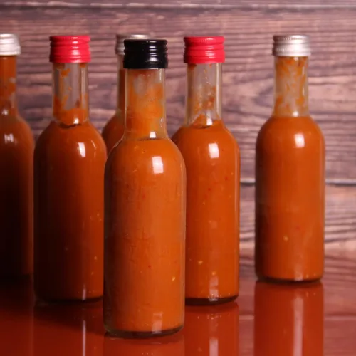 Vista 5 de GranAroma Trinidad Scorpion en polvo, extremadamente caliente, Chile molido en polvo, salsas y sopas (1 libra)