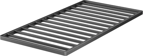 VIPSHOW Somier de Metal Individual de 2 Pulgadas con Esquinas Redondas - Capacidad de 3000 libras, Tabla Bunkie de Reemplazo de Listones de Cama de