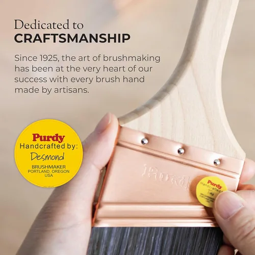 Vista 9 de Purdy 144152125 2.5 pulgadas Clear Cut Glide cepillo, Beige, 144152125