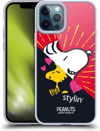 Vista 54 de Head Case Designs Officially Licensed Peanuts Charlie & Woodstock Nap Halfs and Laughs Gel Case [Military Grade Protection] Compatible with Apple